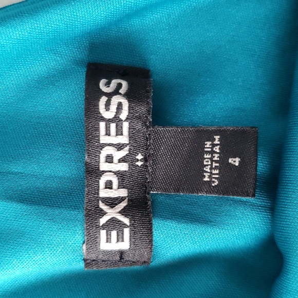 Express Midi Dress Sleeveless with Full Skirt Size 4 - Picture 6 of 8